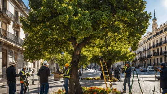 Consejos para la poda de árboles en espacios públicos